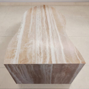 Mesa Travertino con cascada