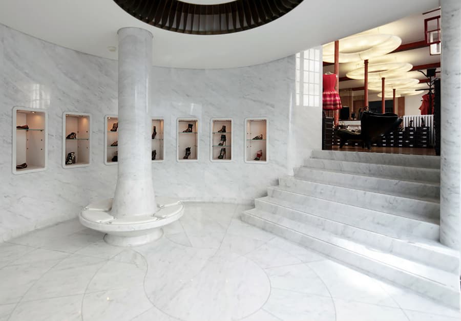 Losa de Mármol Blanco Ibiza - Imagen 2